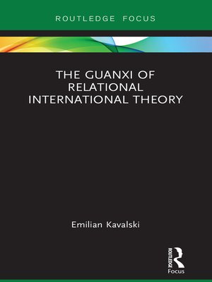 cover image of The Guanxi of Relational International Theory